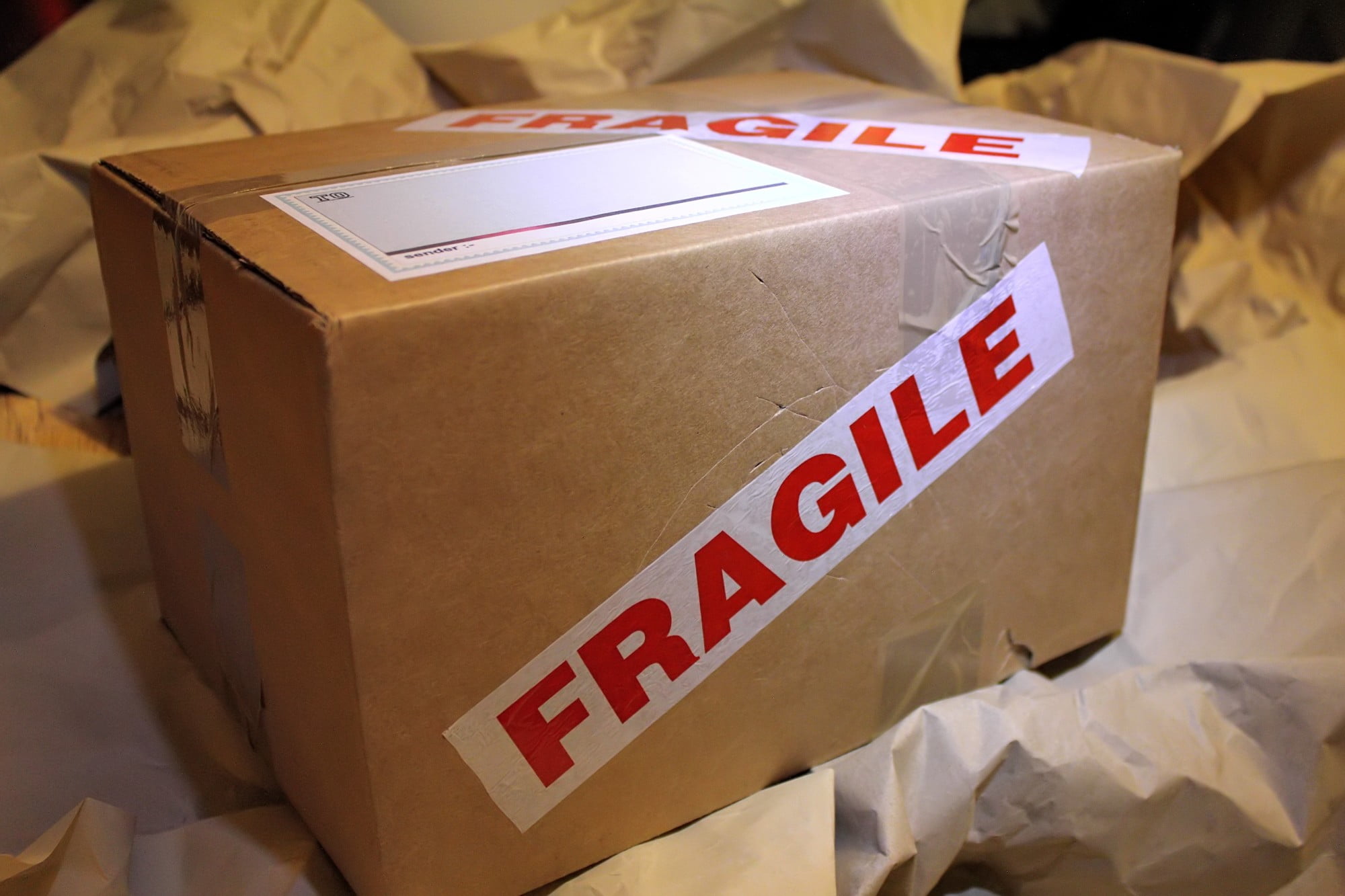 fragile items