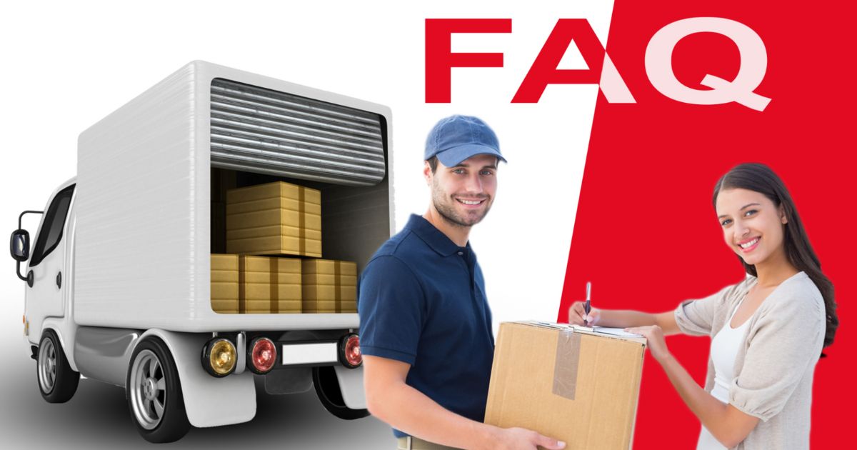 Chicago moving company FAQ – mover holding a moving box for professional relocation services