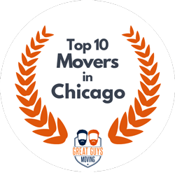 Moovers Chicago Top 10 Ranked Mover Award
