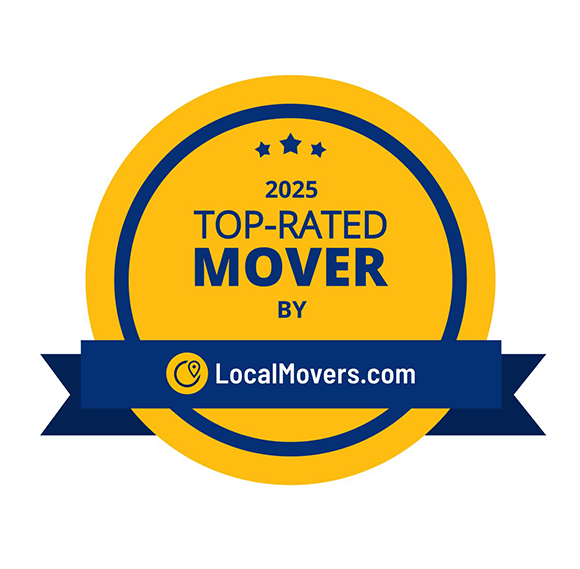 2025 Top-Rated Mover by LocalMovers.com badge.