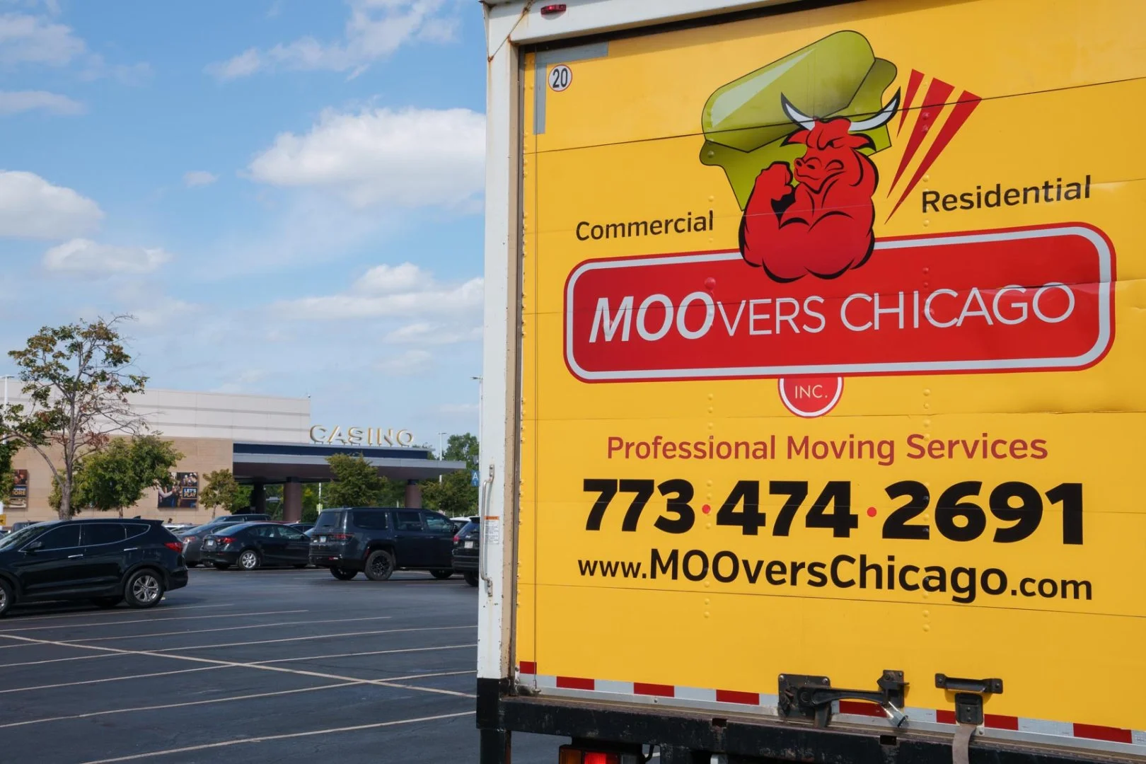 Moovers Chicago Truck Moovers Chicago truck offering commercial and residential moving services in Des Plaines, IL.