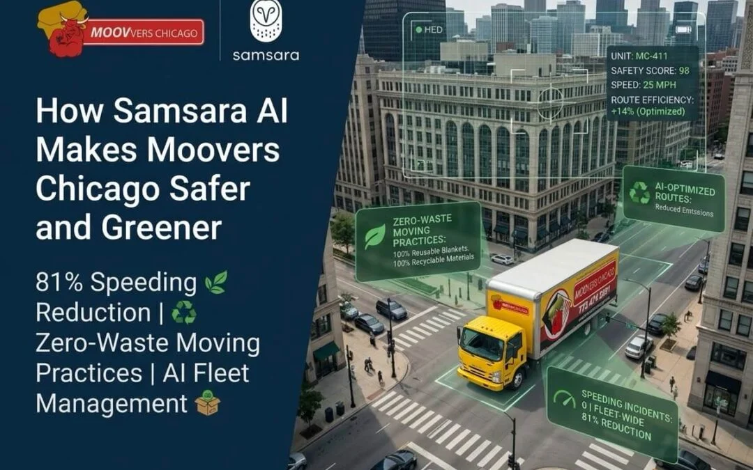 How Samsara Fleet Technology Powers Safe, Greener Moving in Chicago