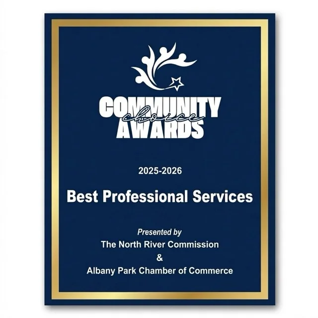 Community Choice Awards 2025-2026 for Best Professional Services.