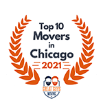 Top 10 Ranked Movers in Chicago 2021