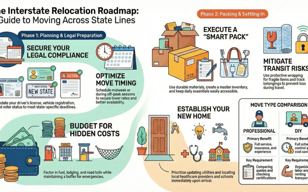 Moving across state lines: what to expect
